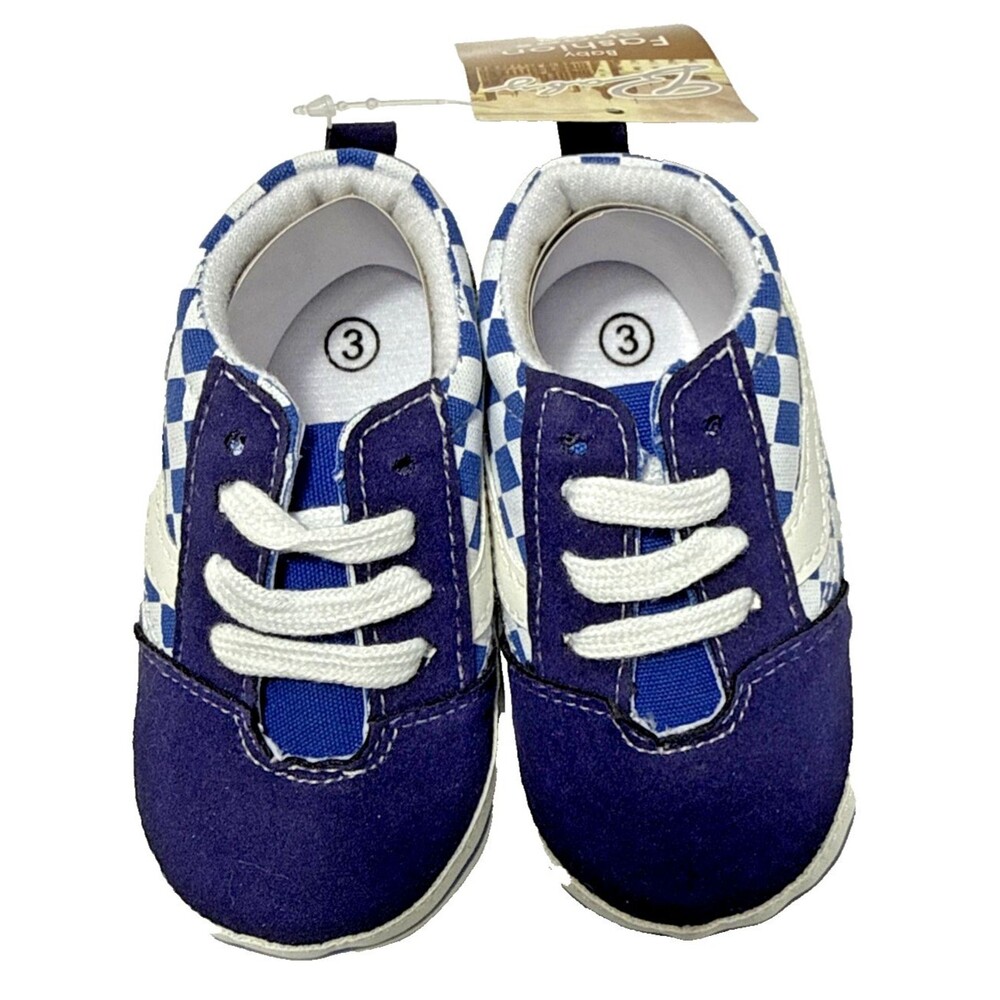 Baby Blue Sneakers Size 3 12-18 Months Shoes Footwear Cloth New
